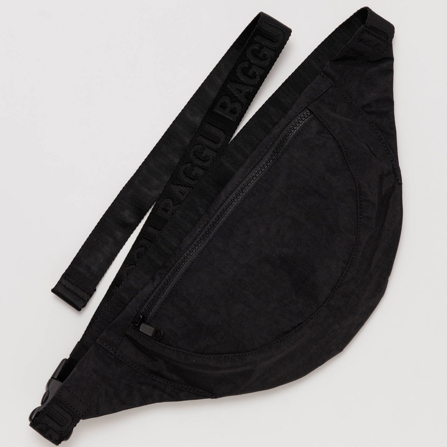 Crescent Fanny Pack Black