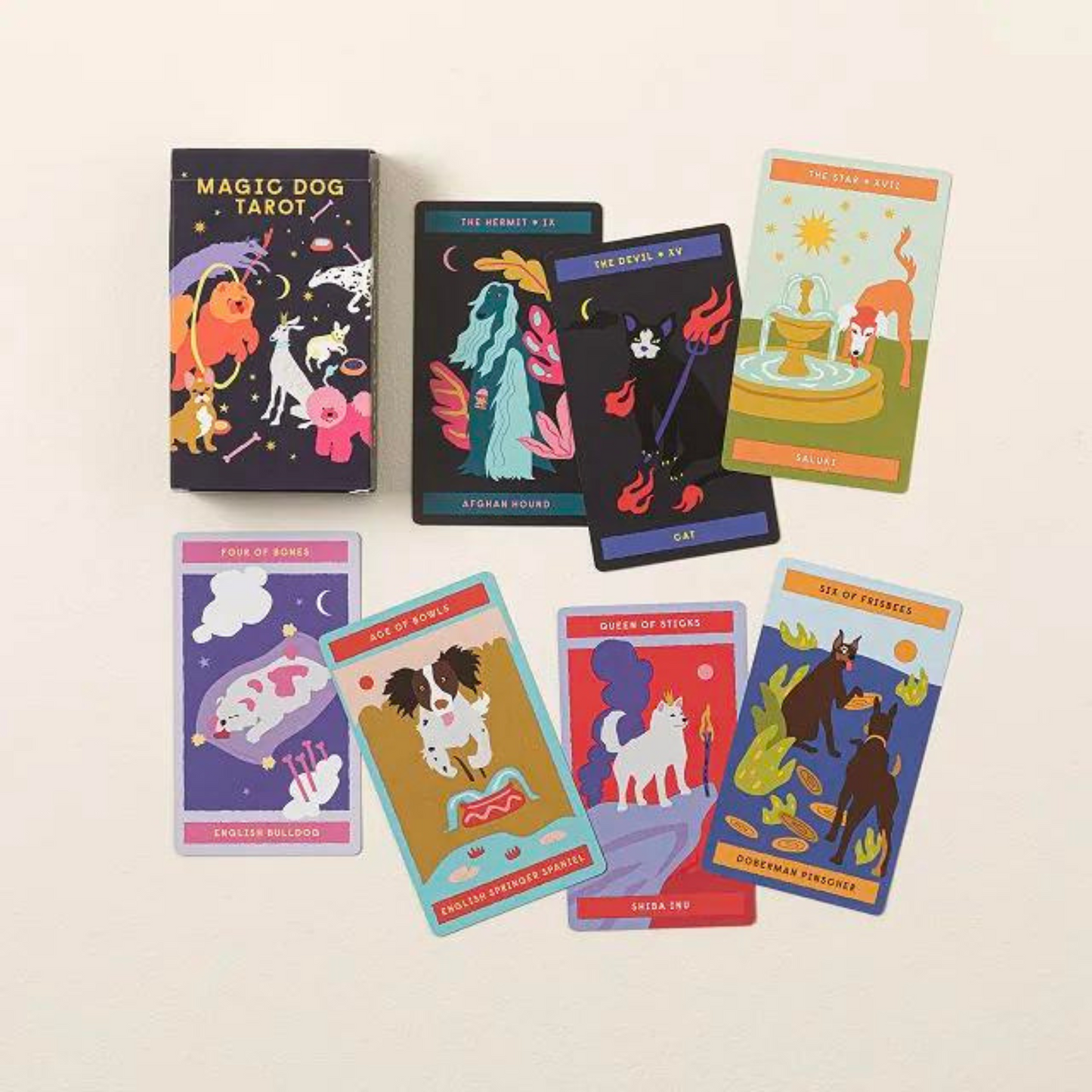 Magic Dog Tarot Deck