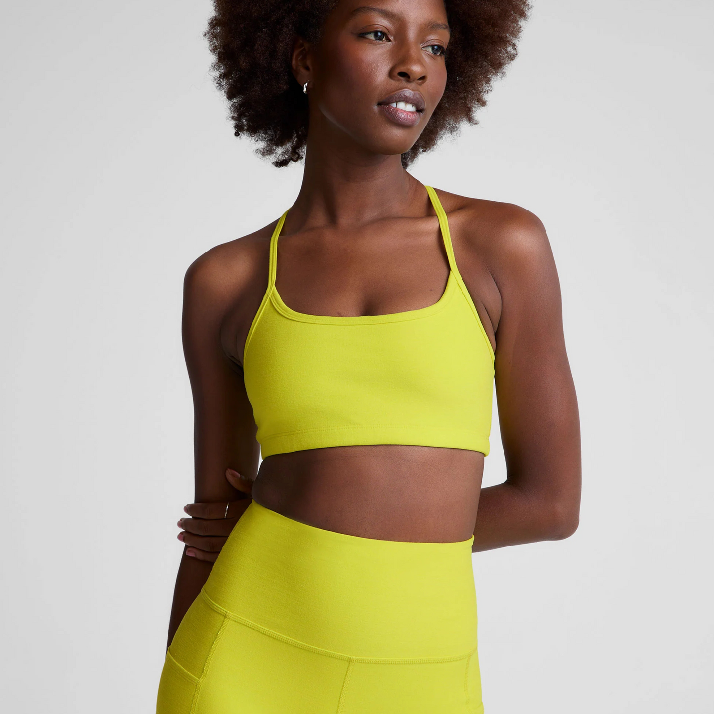 Spacedye Slim Racerback Bra Citrus Pop