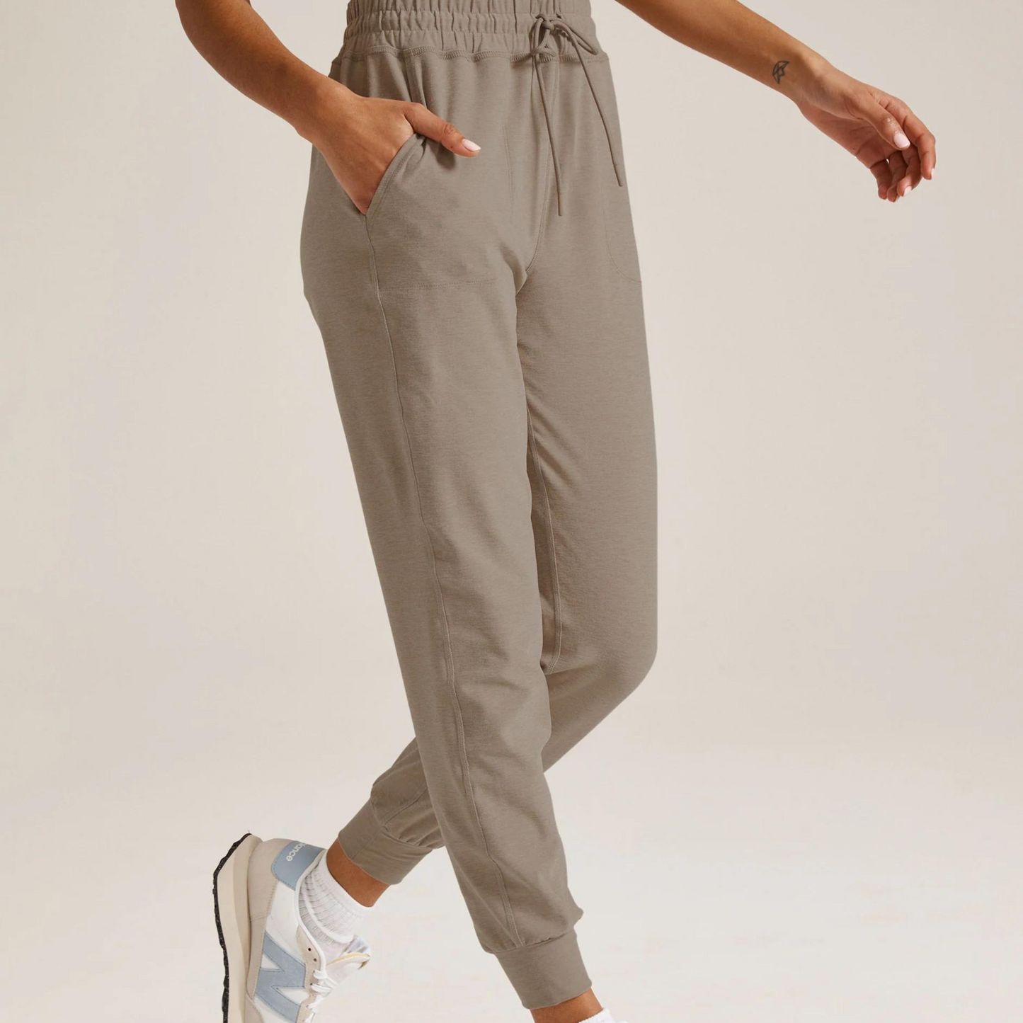 Spacedye Commuter Midi Jogger Birch Heather