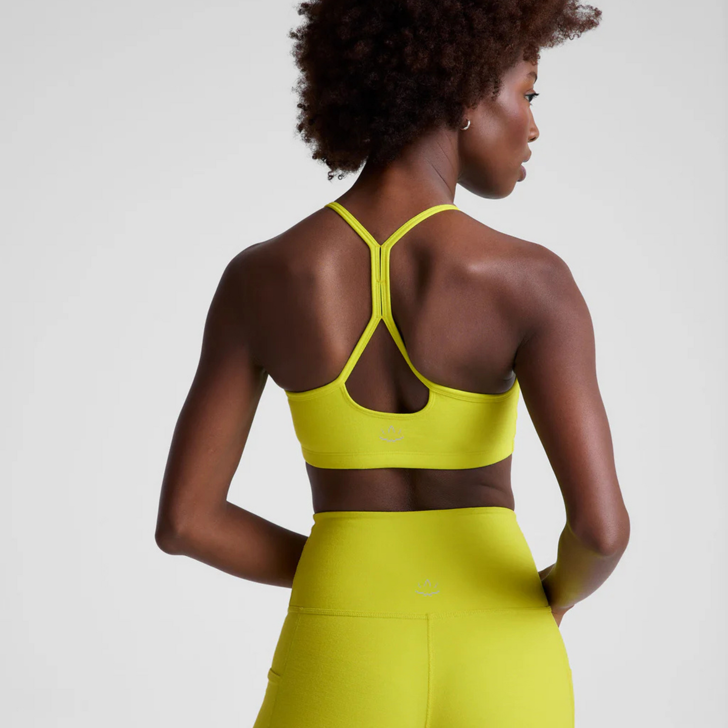 Spacedye Slim Racerback Bra Citrus Pop