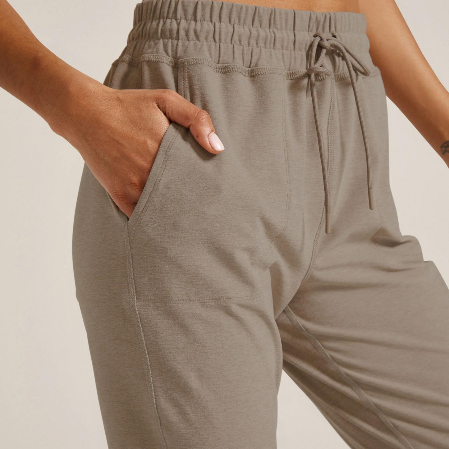 Spacedye Commuter Midi Jogger Birch Heather