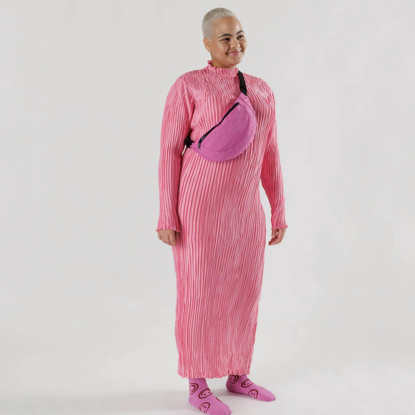 Crescent Fanny Pack Extra Pink