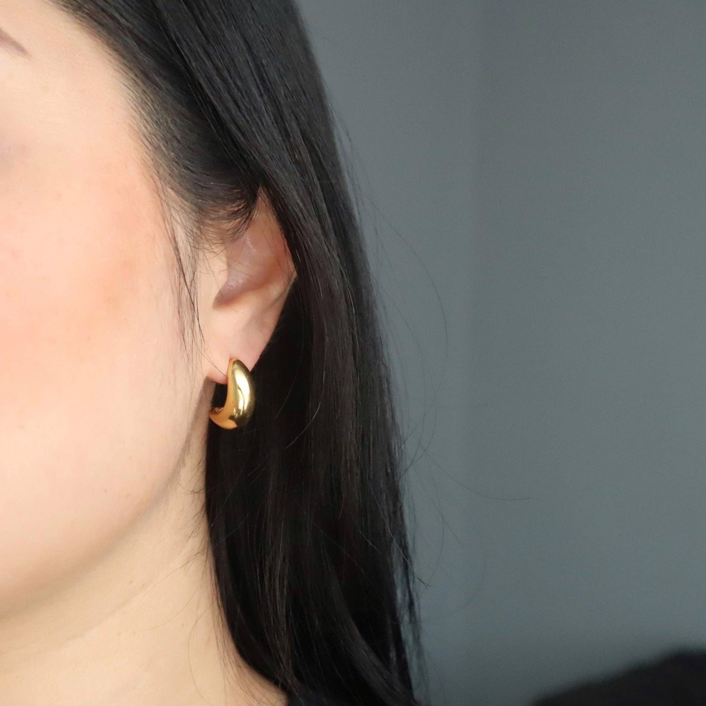 Crescent Earrings | Statement Earrings