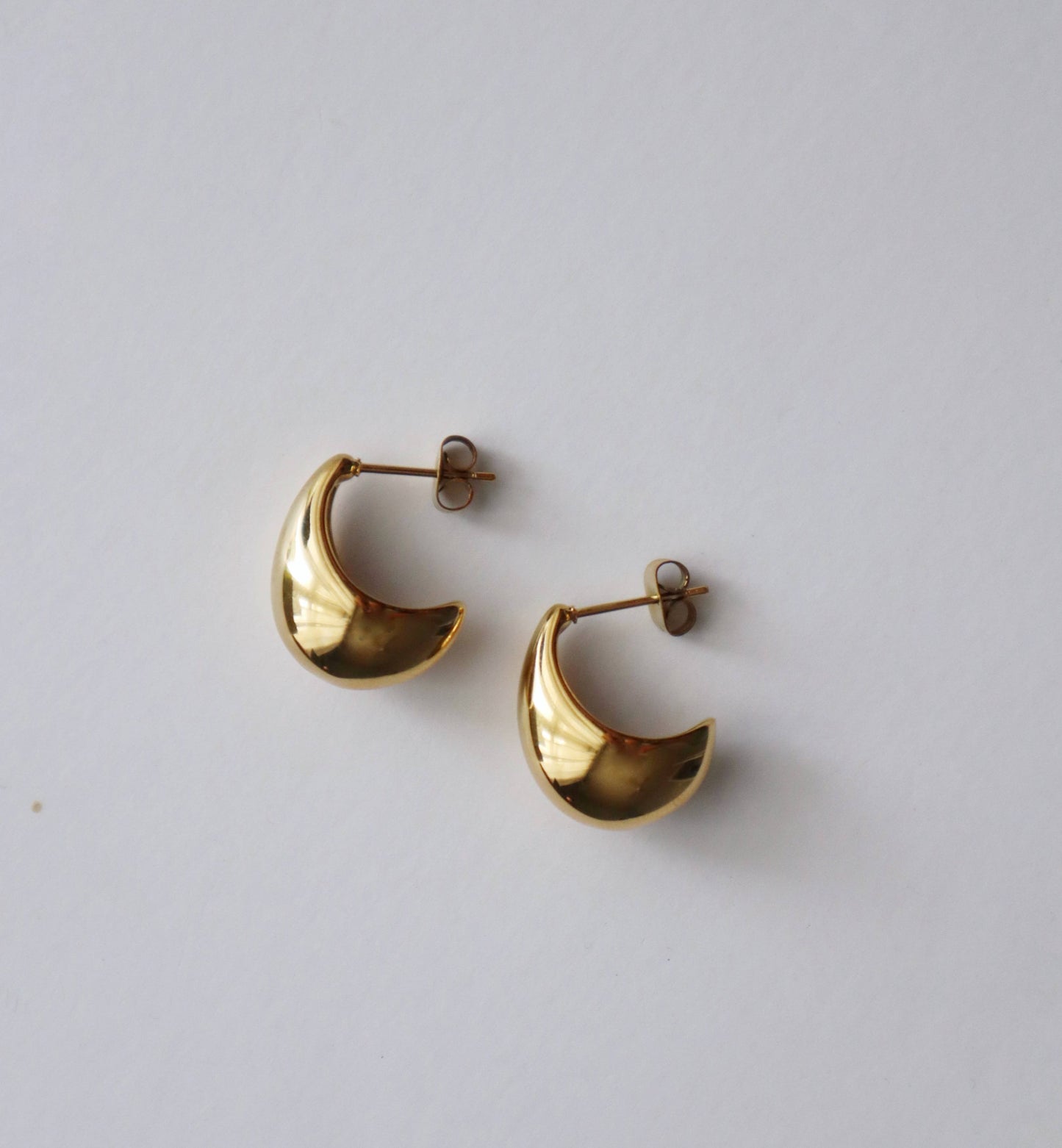 Crescent Earrings | Statement Earrings
