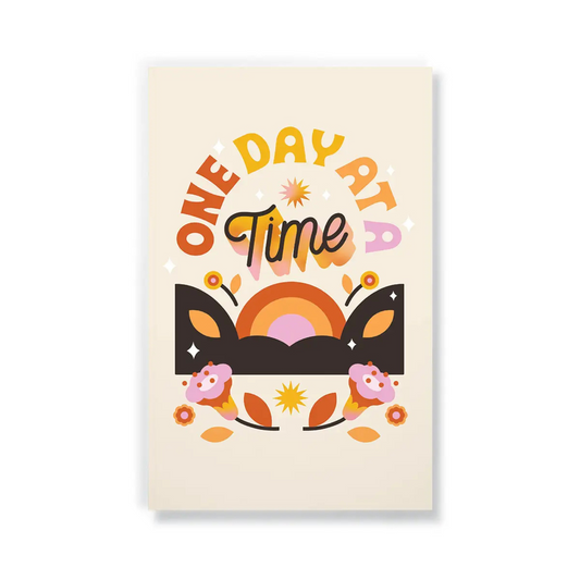 One Day At A Time Journal Notebook