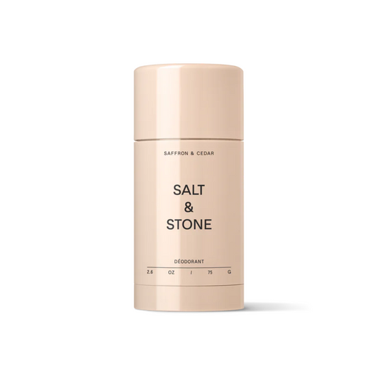 Natural Deodorant Saffron + Cedar