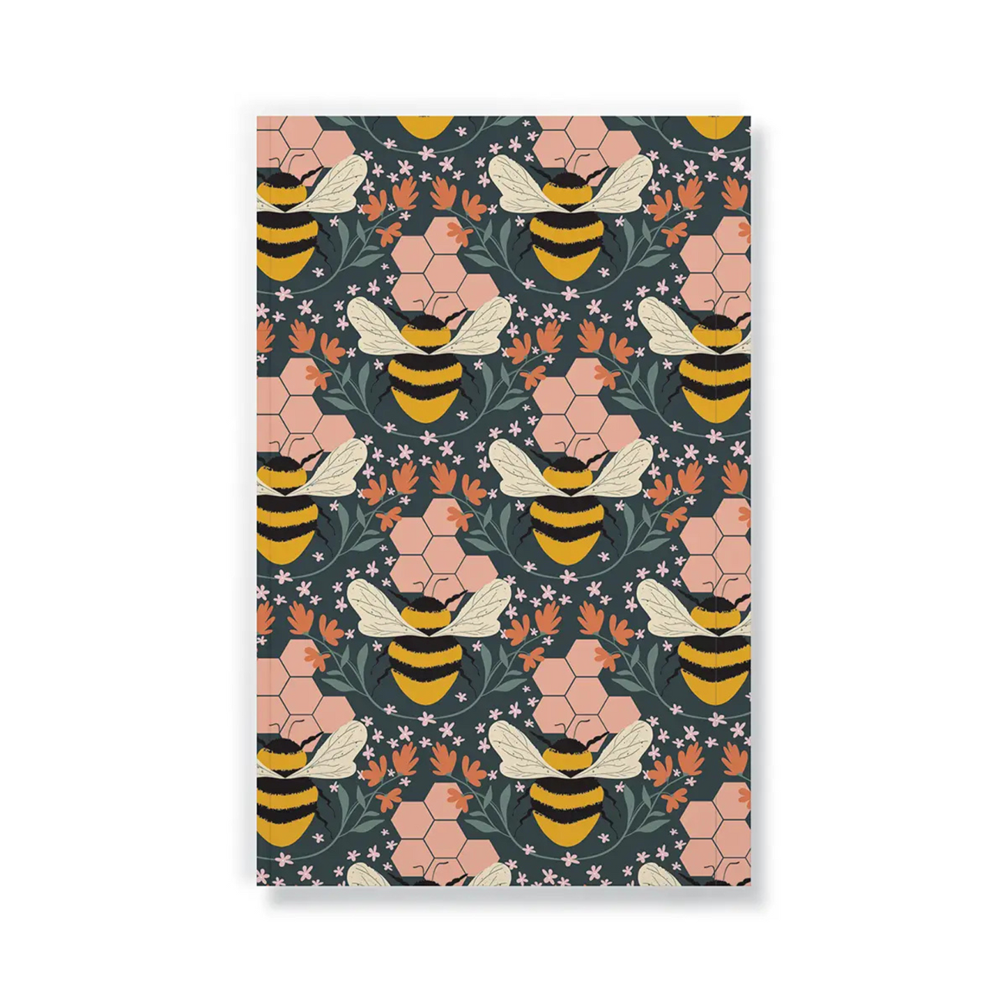 Honeycomb Bee Classic Layflat Journal Notebook