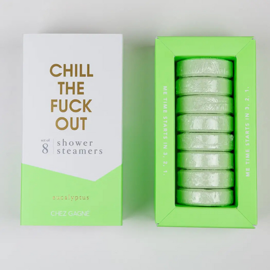 Chill the F*** Out Shower Steamers - Eucalyptus