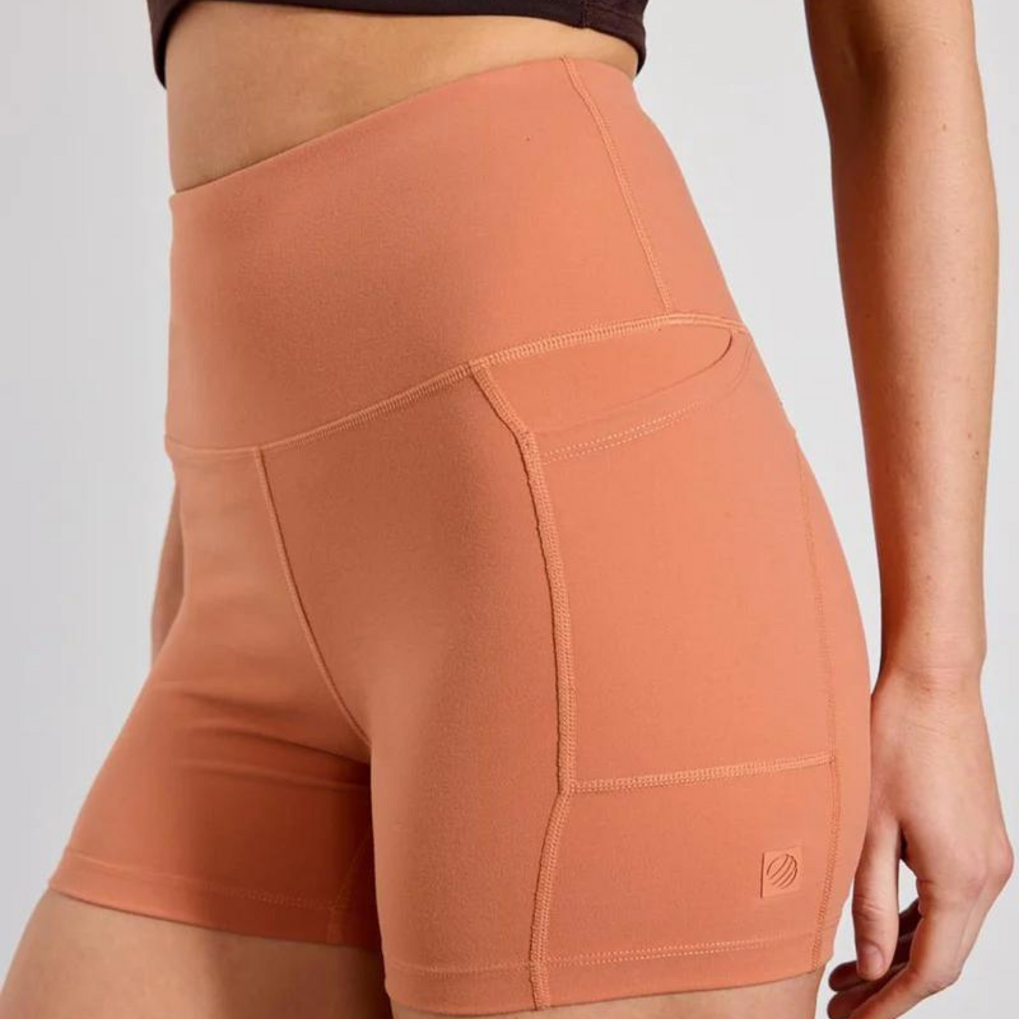 Velocity High-Rise Side Pocket Short - Sunburn