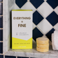 Everything Is Fine Shower Steamers - Sea Salt, Citrus & Neroli