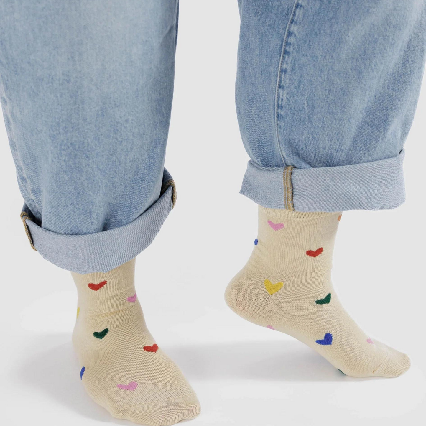 Crew Sock Hearts