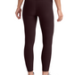 Spacedye Caught in the Midi High Waist Dark Chocolate Heather