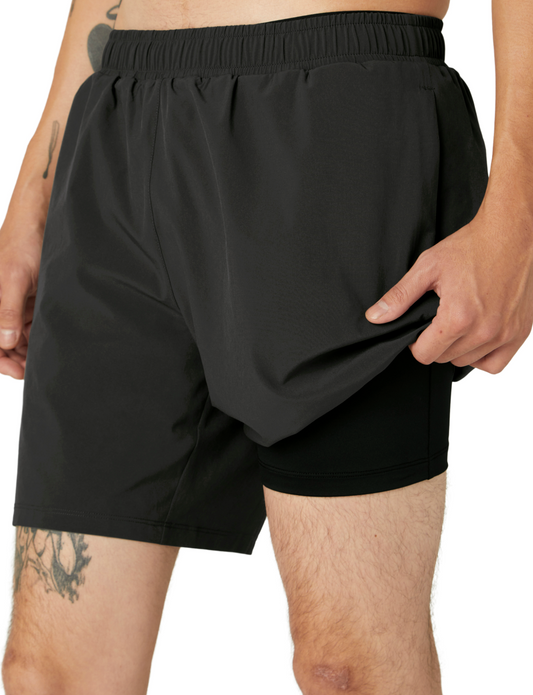 Pivotal Performance Lined Short Black