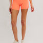 Never Better 5" Bike Short Neon Coral
