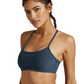 Spacedye Slim Racerback Bra Nocturnal Navy