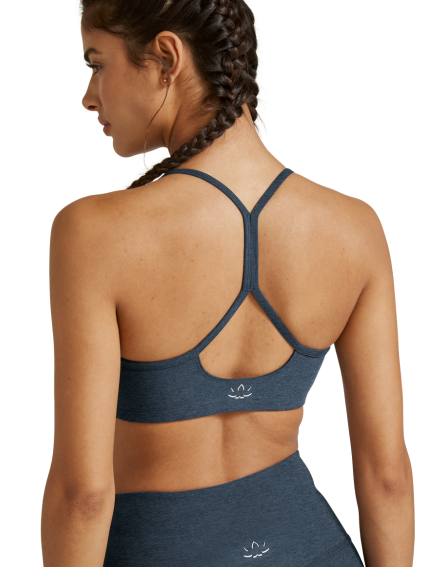 Spacedye Slim Racerback Bra Nocturnal Navy