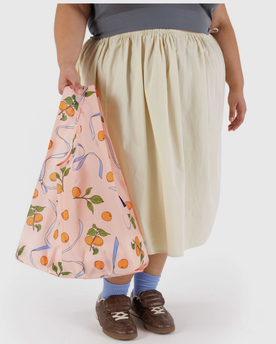 BAGGU Standard Bag Apricots & Ribbons