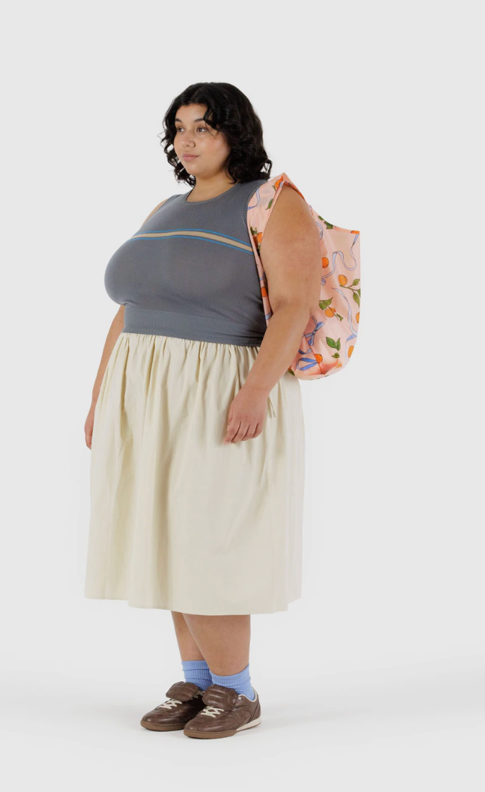 BAGGU Standard Bag Apricots & Ribbons