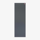dark grey manduka prolite yogamat rolled flat